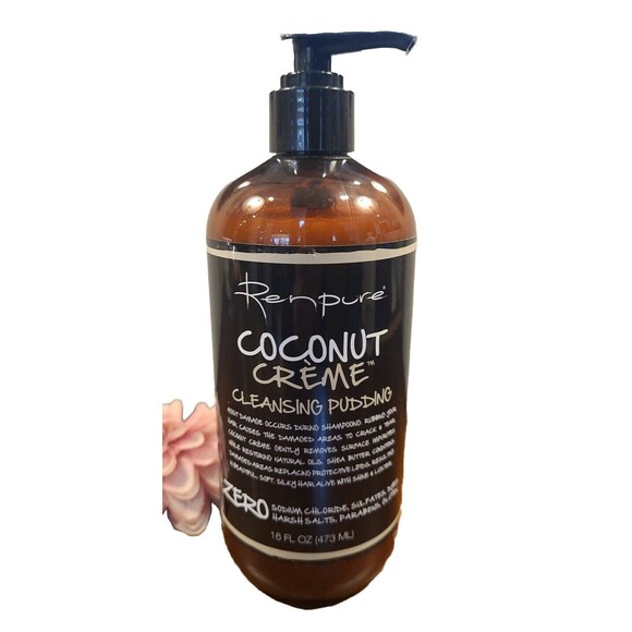 Renpure Coconut Creme CLEANSING PUDDING 16 oz New Discontinued Multiple Avail - Picture 1 of 11